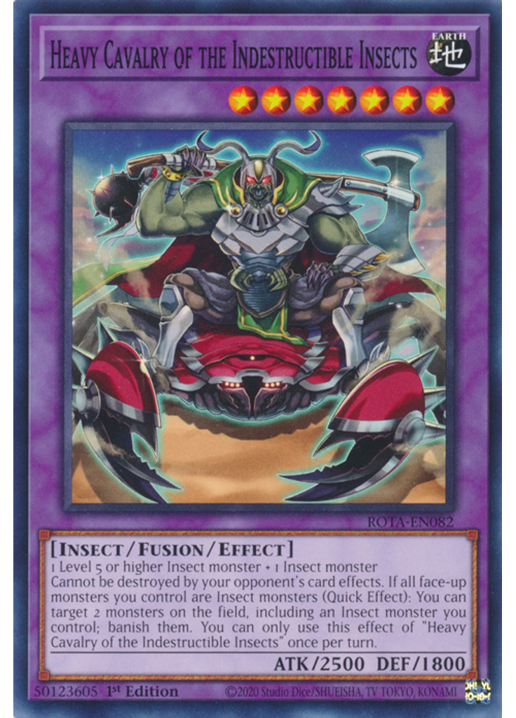 Heavy Cavalry of the Indestructible Insects