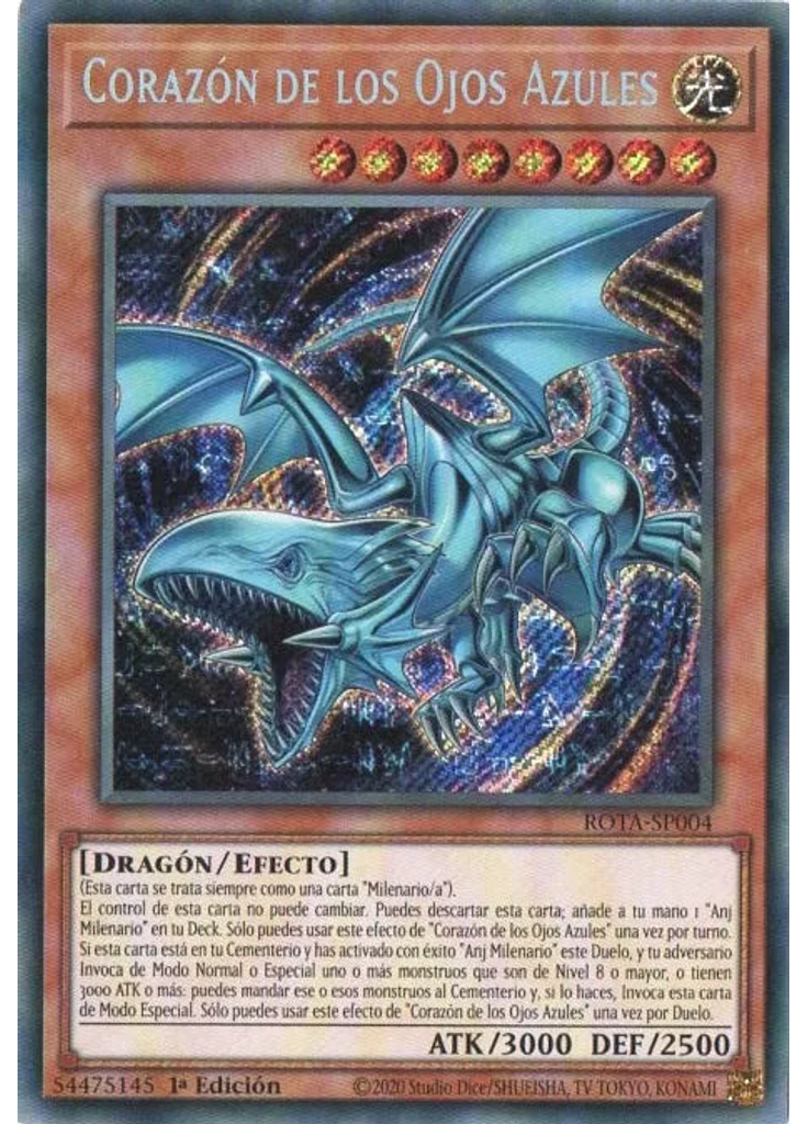 Corazón de los Ojos Azules
