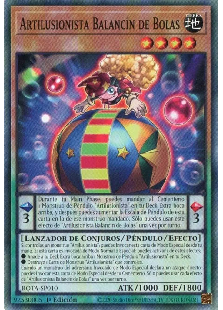 Artilusionista Balancín de Bolas