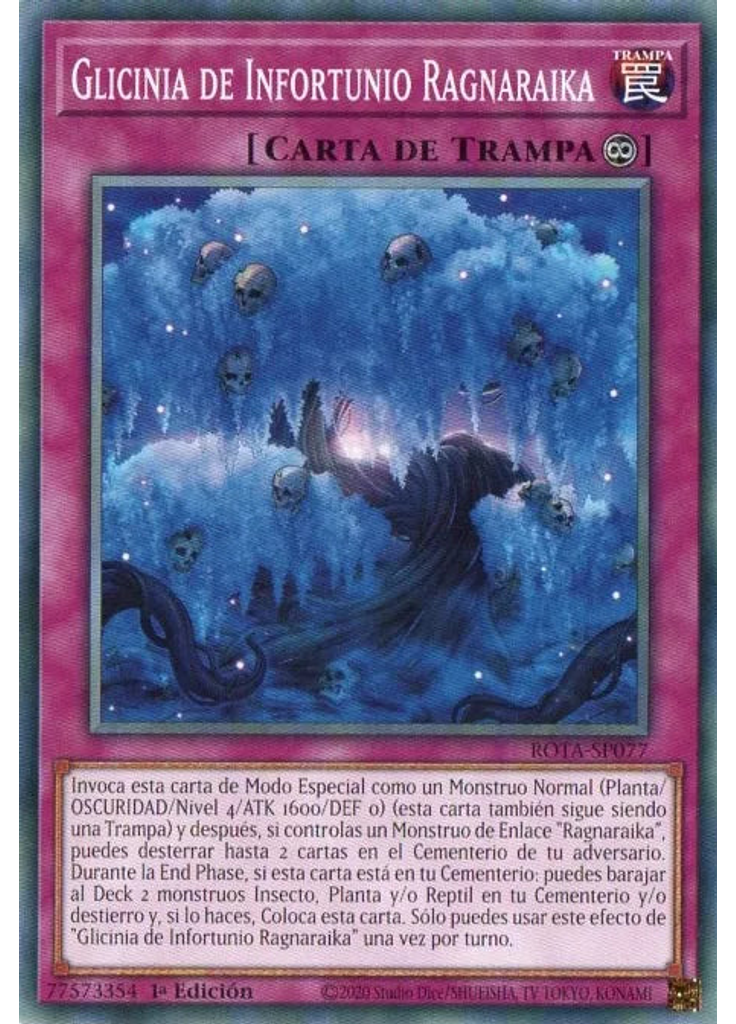 Glicinia de Infortunio Ragnaraika