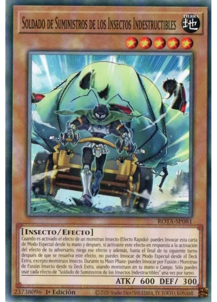 Soldado de Suministros de los Insectos Indestructibles