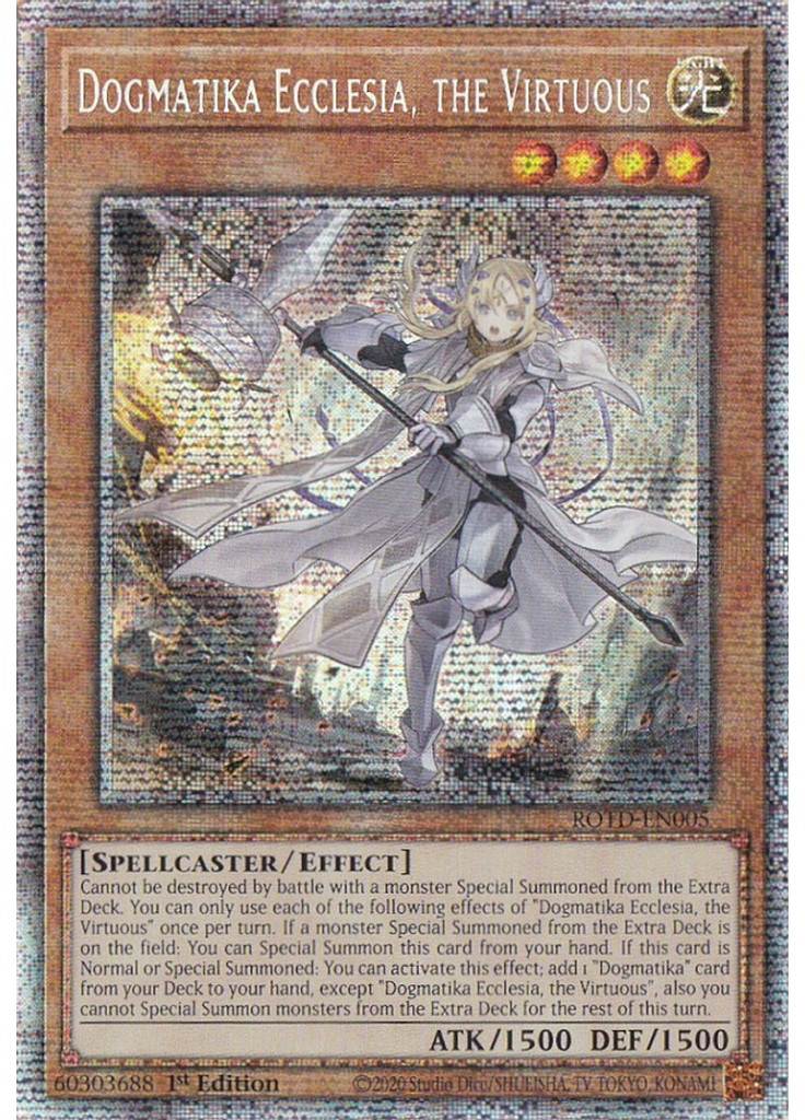 Dogmatika Ecclesia, the Virtuous (Starlight Rare 1st Edition)
