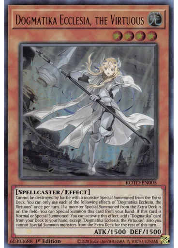 Dogmatika Ecclesia, the Virtuous