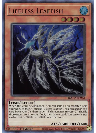 Lifeless Leaffish