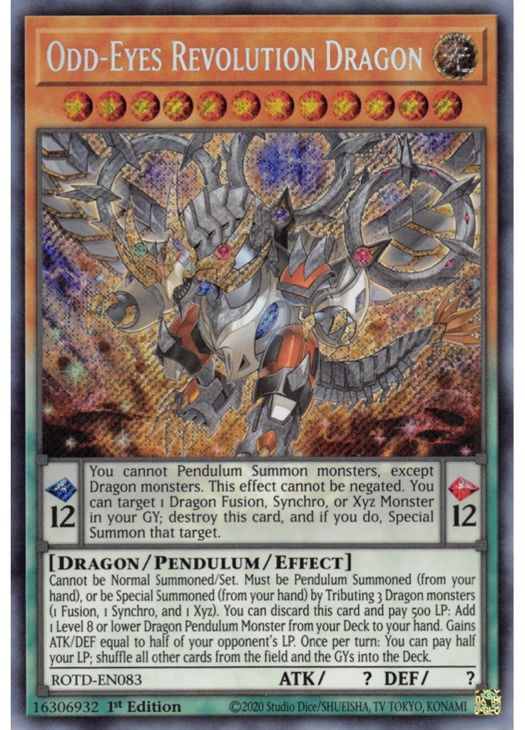 Odd-Eyes Revolution Dragon