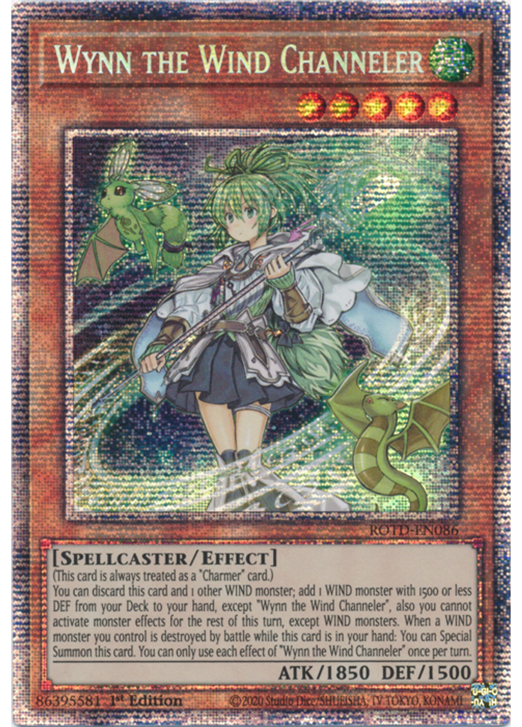Wynn the Wind Channeler (Starlight Rare 1st Edition)