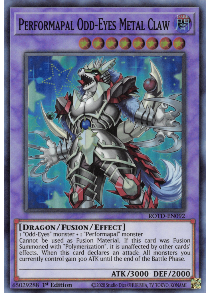 Performapal Odd-Eyes Metal Claw