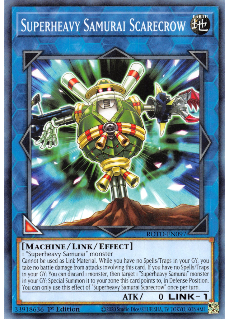 Superheavy Samurai Scarecrow