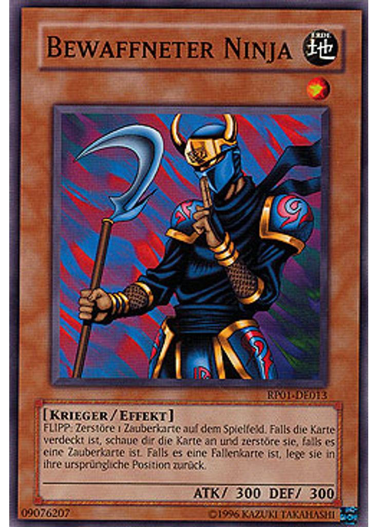 Bewaffneter Ninja