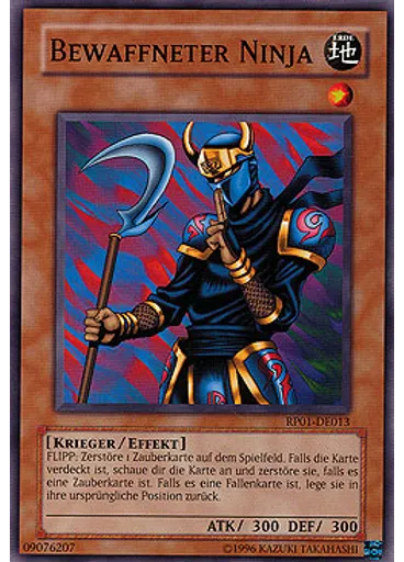 Bewaffneter Ninja