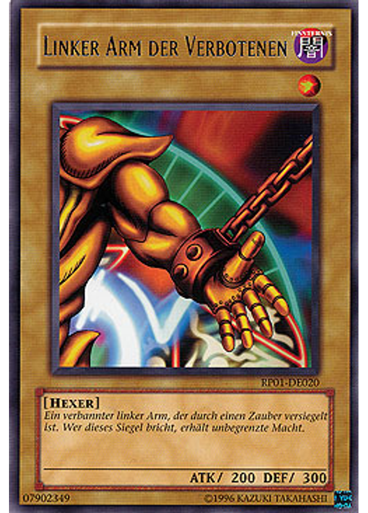 Linker Arm der Verbotenen