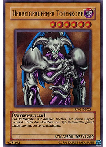 Herbeigerufener Totenkopf