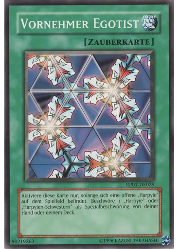 Vornehmer Egotist
