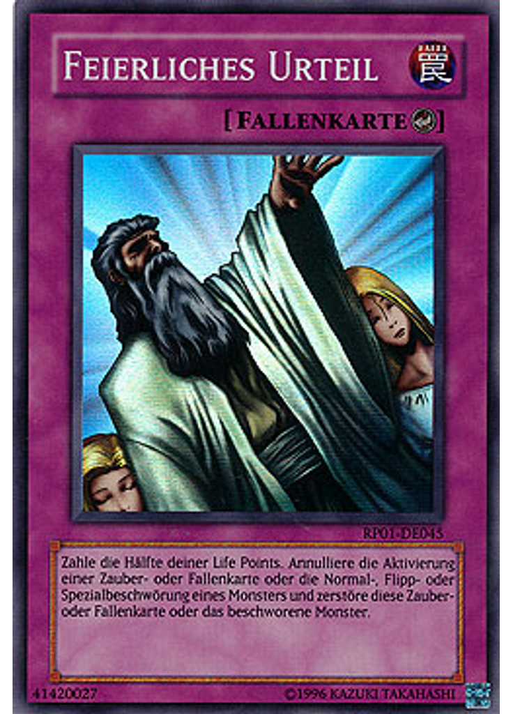Feierliches Urteil