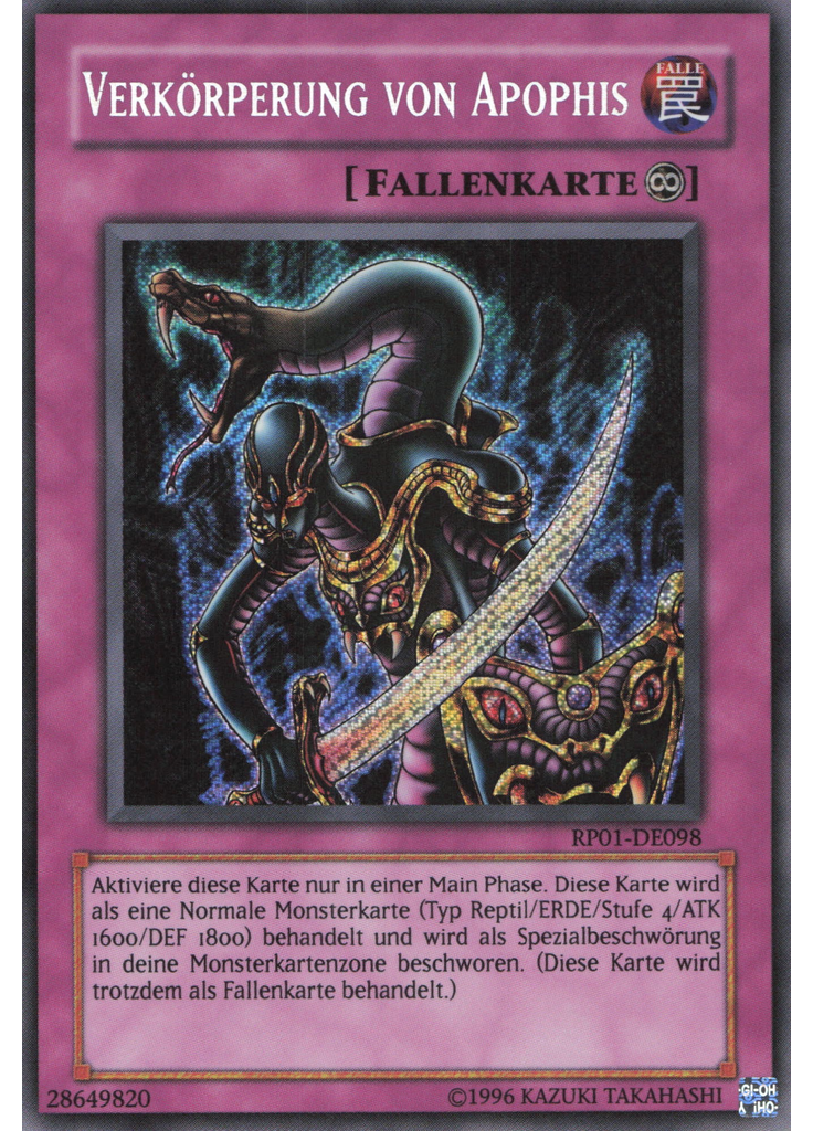 Verkörperung von Apophis
