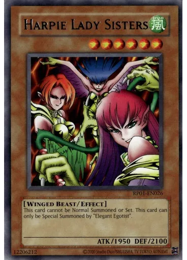 Harpie Lady Sisters — Retro Pack