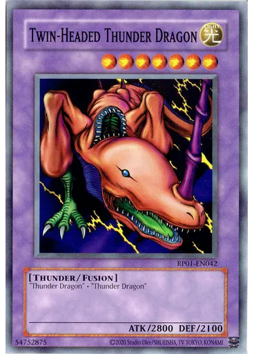 Twin-Headed Thunder Dragon — Retro Pack