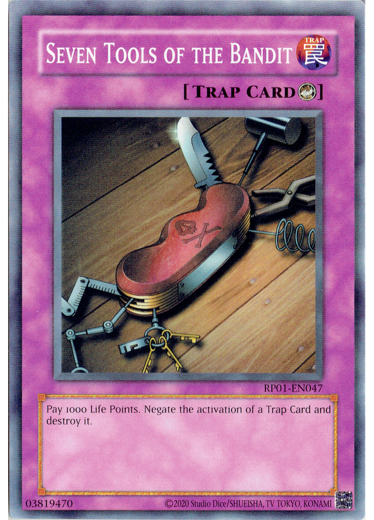 Seven Tools of the Bandit