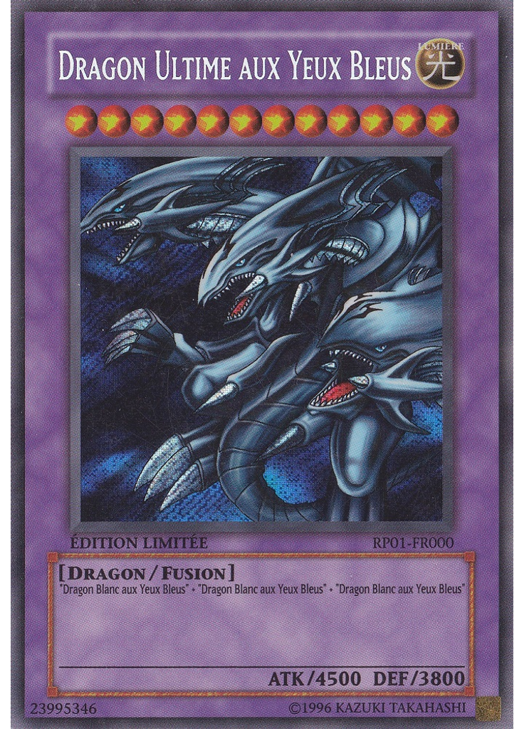 Dragon Ultime aux Yeux Bleus