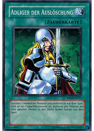 Adliger der Auslöschung