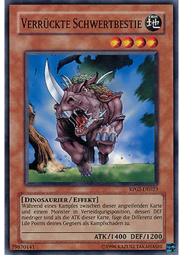 Verrückte Schwertbestie