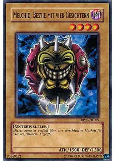 Melchid, Bestie mit vier Gesichtern