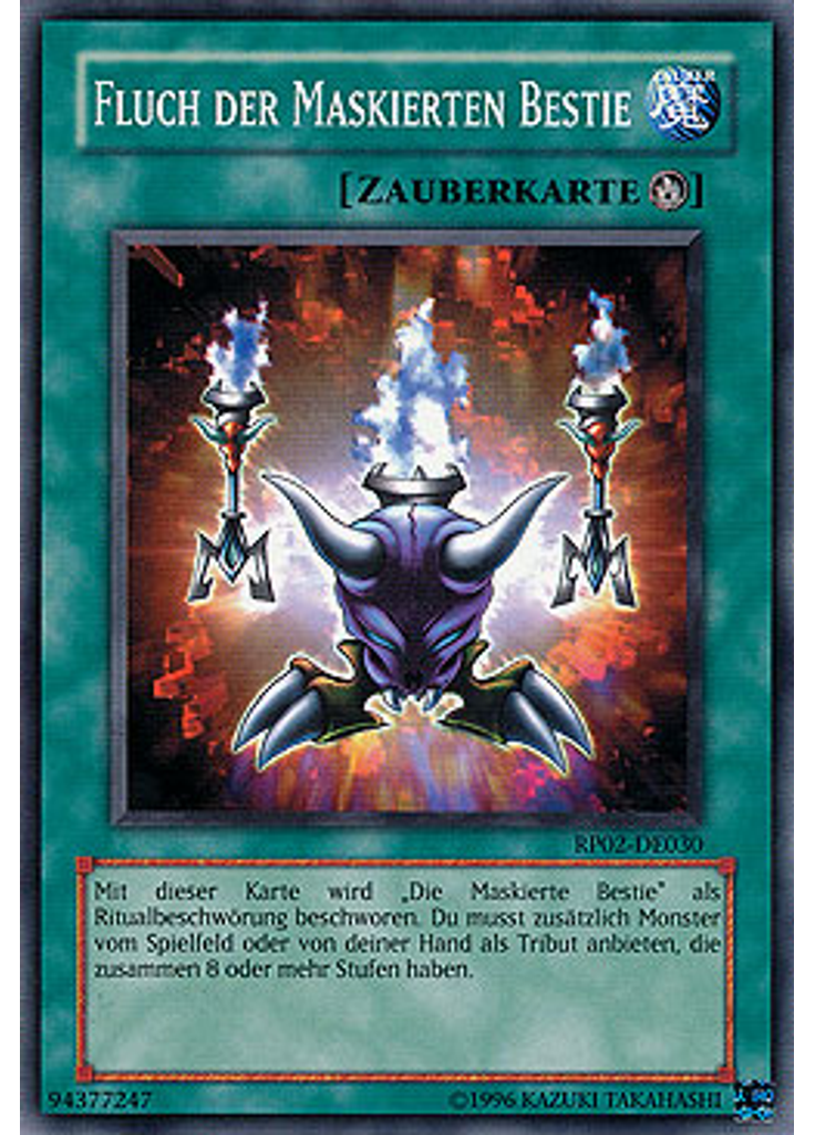 Fluch der Maskierten Bestie