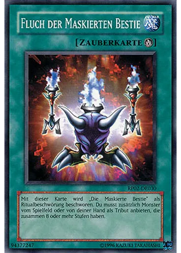 Fluch der Maskierten Bestie