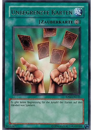 Unbegrenzte Karten