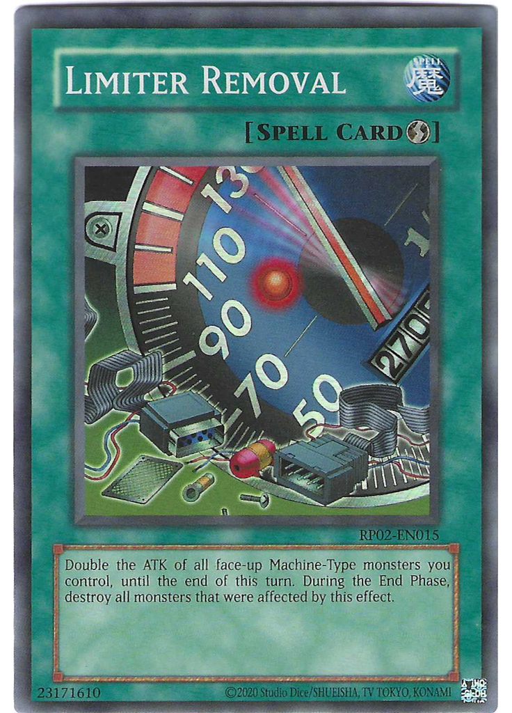Limiter Removal (Super Rare Unlimited Reprint)