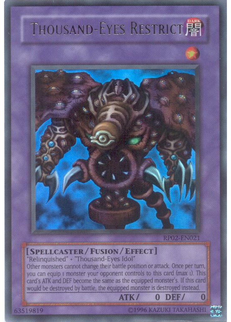 Thousand-Eyes Restrict