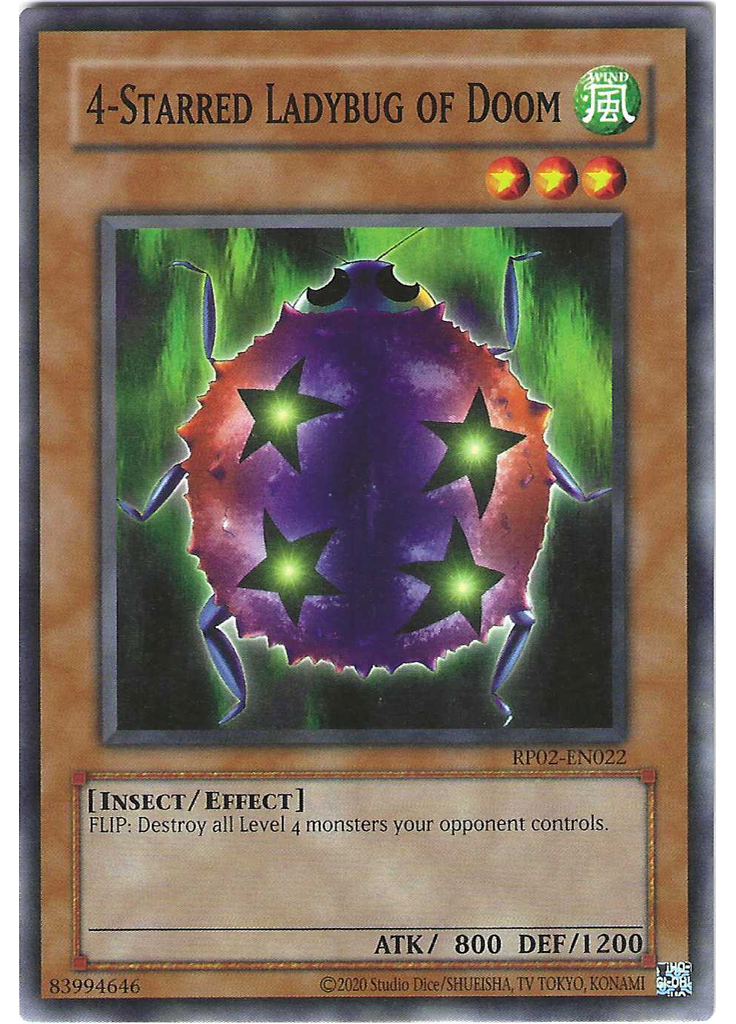 4-Starred Ladybug of Doom (Common Unlimited Reprint)