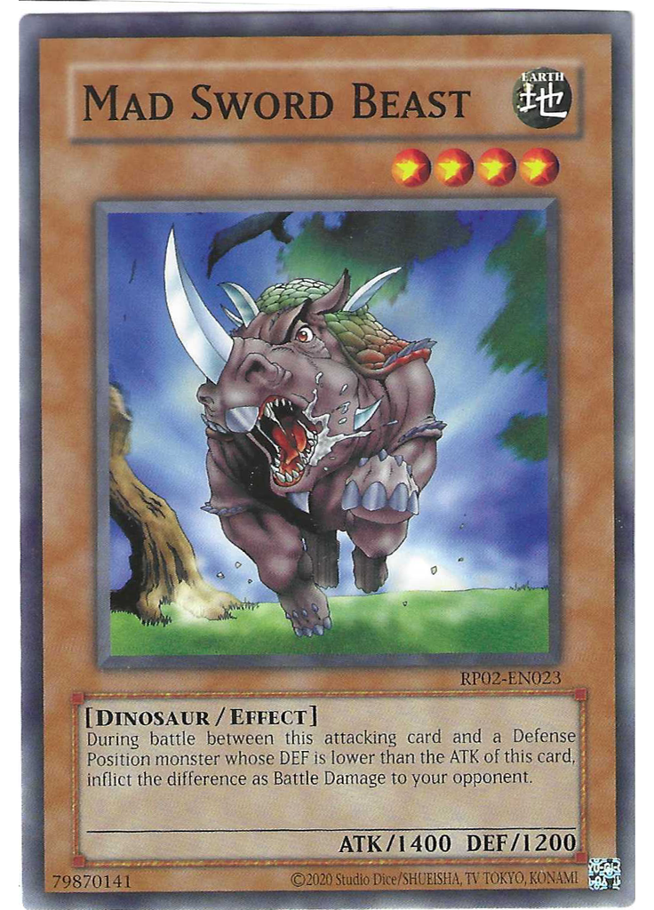 Mad Sword Beast (Common Unlimited Reprint)