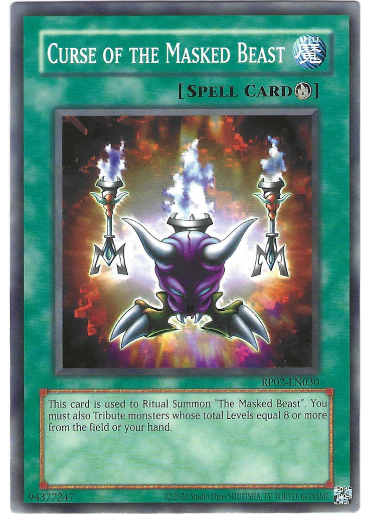 Curse of the Masked Beast (Common Unlimited Reprint)
