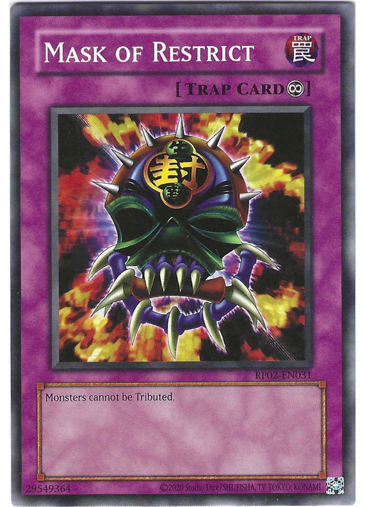 Mask of Restrict (Common Unlimited Reprint)