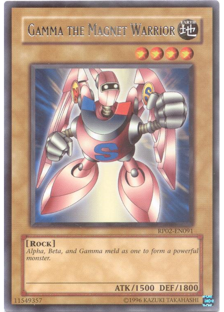 Gamma The Magnet Warrior