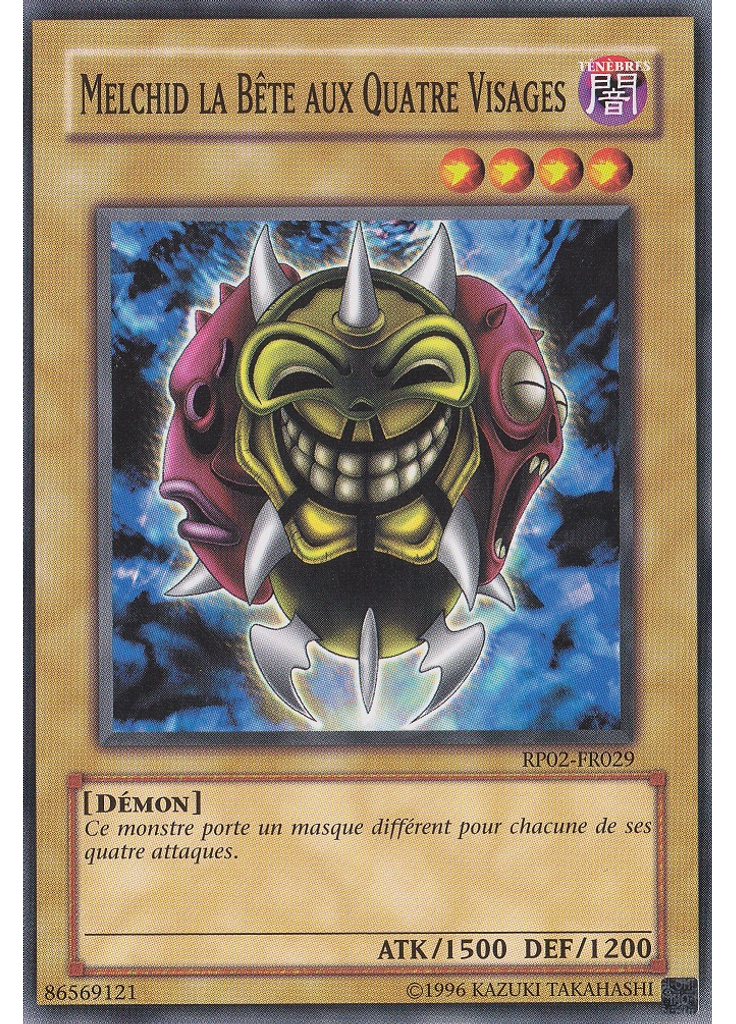 Melchid la Bête aux Quatre Visages