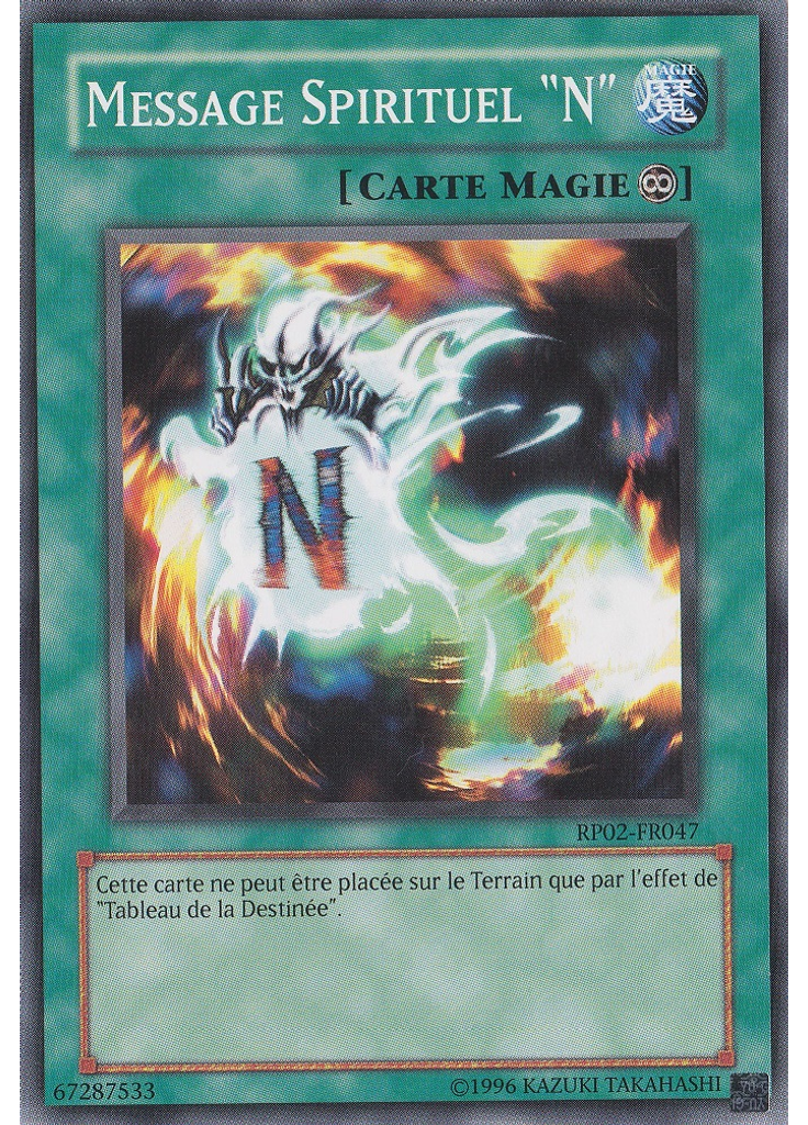 Message Spirituel "N"