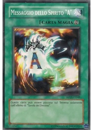 Messaggio dello Spirito "A"