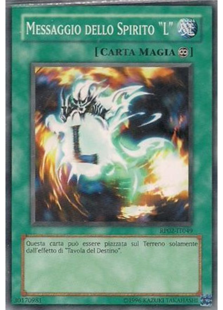 Messaggio dello Spirito "L"