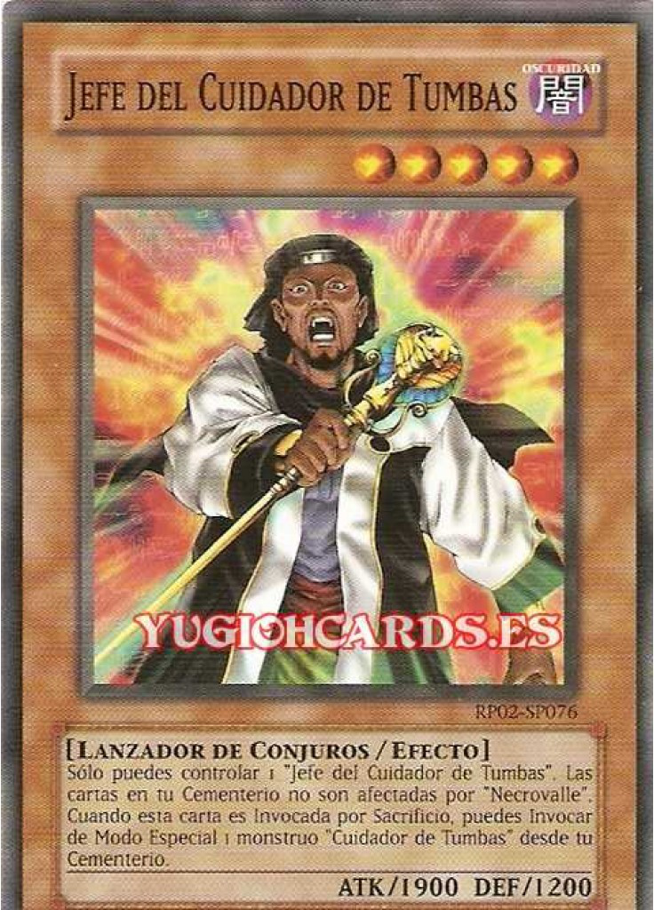 Jefe del Cuidador de Tumbas