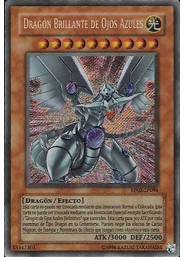 Dragón Brillante de Ojos Azules