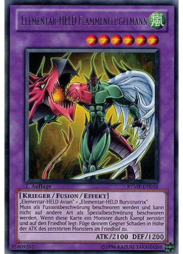 Elementar-HELD Flammenflügelmann