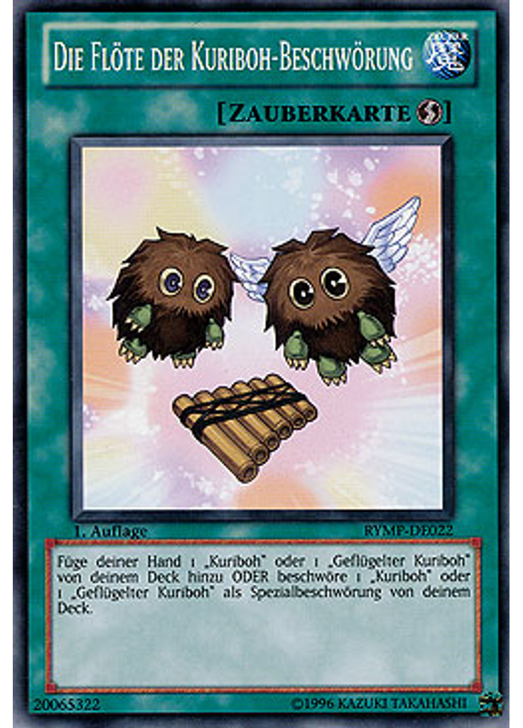 Die Flöte der Kuriboh-Beschwörung