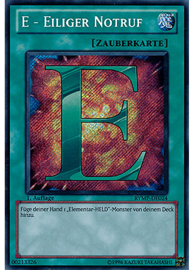 E - Eiliger Notruf