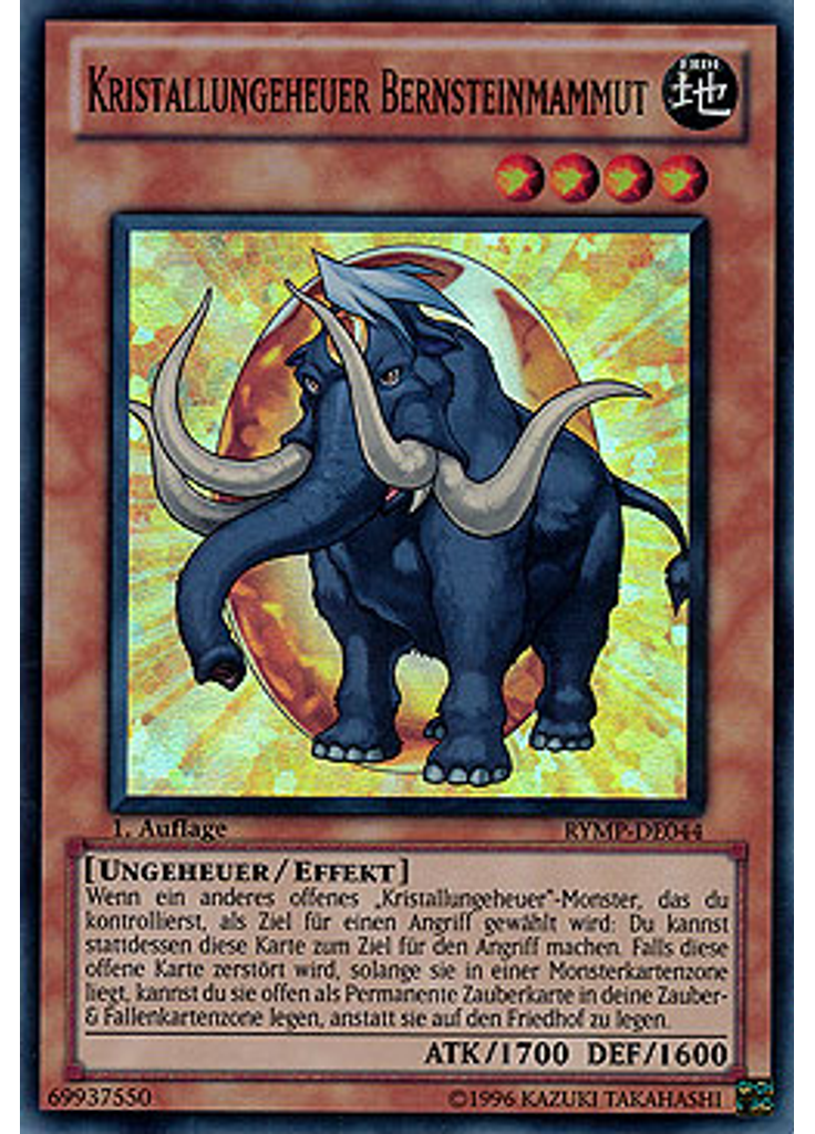 Kristallungeheuer Bernsteinmammut