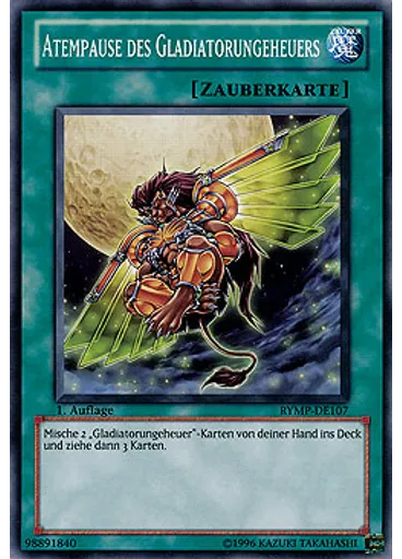 Atempause des Gladiatorungeheuers — Ra Yellow Mega Pack