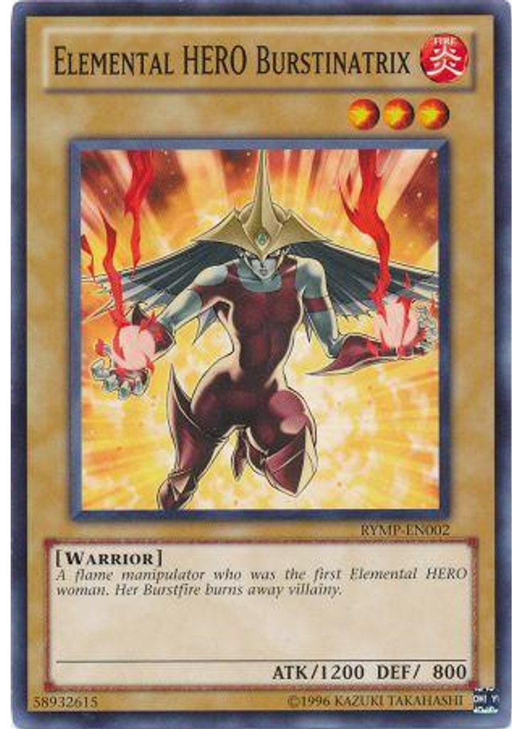 Elemental HERO Burstinatrix (Common Unlimited)
