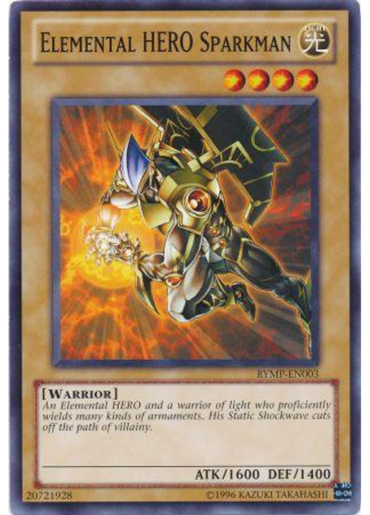 Elemental HERO Sparkman (Common Unlimited)