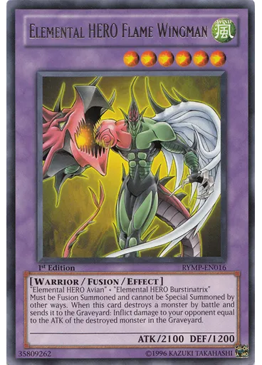 Elemental HERO Flame Wingman